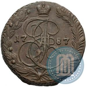 Фото 5 копеек 1787 года ЕМ 