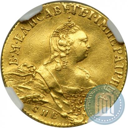 Picture 1 ducat 1757 year СПБ-Ю 