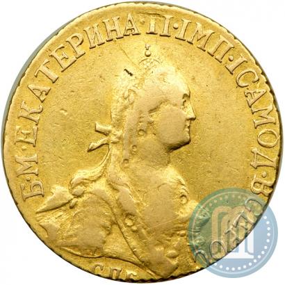 Picture 5 roubles 1776 year СПБ 