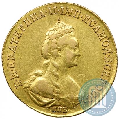 Picture 5 roubles 1781 year СПБ 