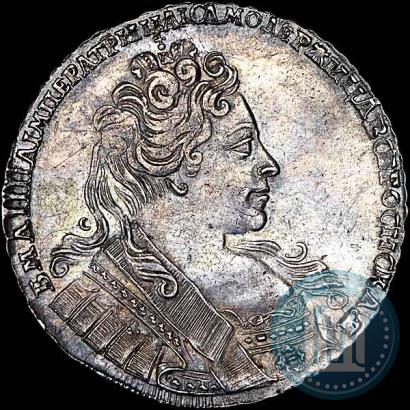 Picture 1 rouble 1731 year  