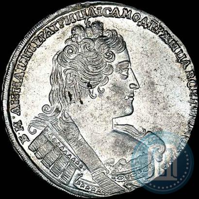 Picture 1 rouble 1733 year  