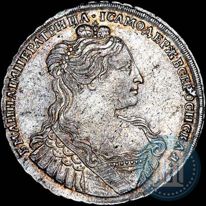 Picture 1 rouble 1734 year  "Type of 1735"