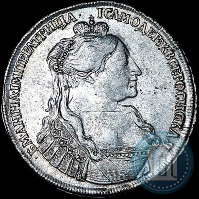Фото 1 рубль 1734 года  "Тип 1735 года"