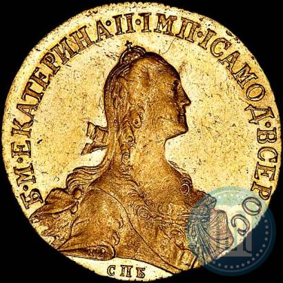 Picture 10 roubles 1767 year СПБ 