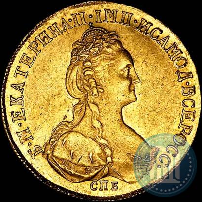 Фото 10 рублей 1781 года СПБ 
