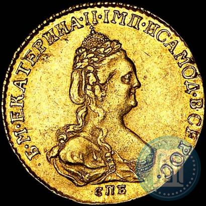 Фото 2 рубля 1785 года СПБ 