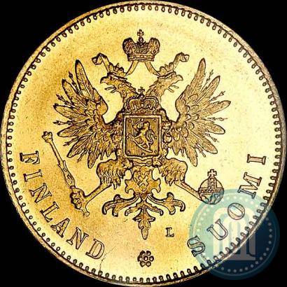 Picture 20 markkaa 1891 year L 