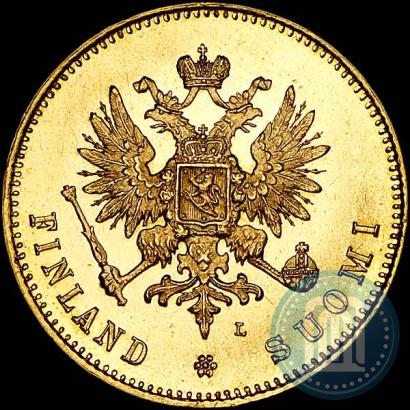 Picture 20 markkaa 1891 year L 