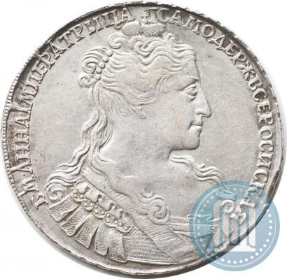Фото 1 рубль 1734 года  "Тип 1734 года"