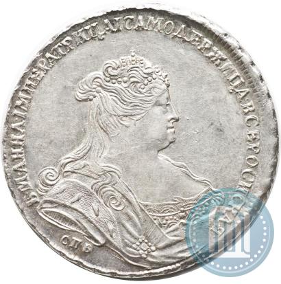 Picture 1 rouble 1739 year СПБ "Petersburg type"