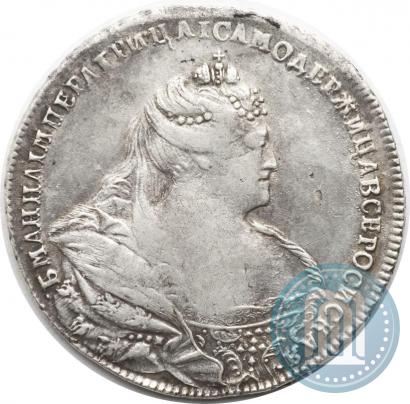Picture 1 rouble 1740 year  "Moscow type"