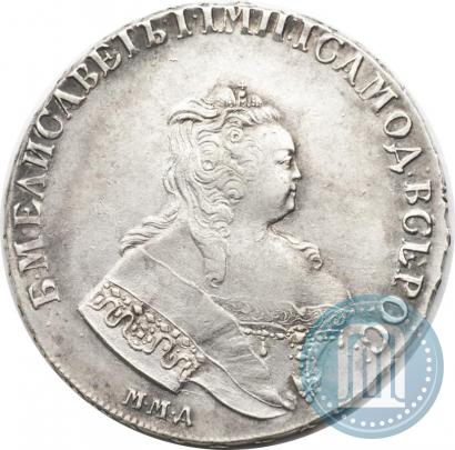 Picture 1 rouble 1744 year ММД 