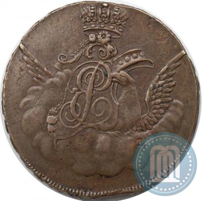 Фото 1 копейка 1755 года  