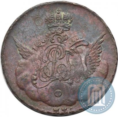 Picture 1 kopeck 1755 year ММД 