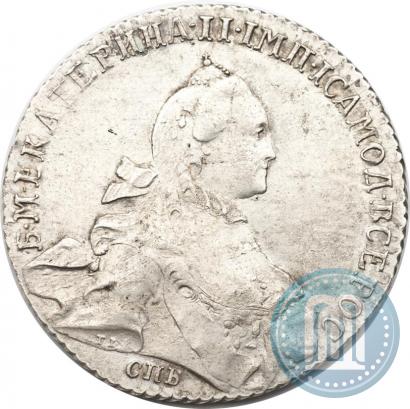 Picture 1 rouble 1765 year СПБ-ЯI 