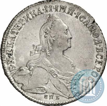 Picture 1 rouble 1774 year СПБ-ФЛ 
