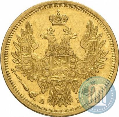 Picture 5 roubles 1852 year СПБ-АГ 