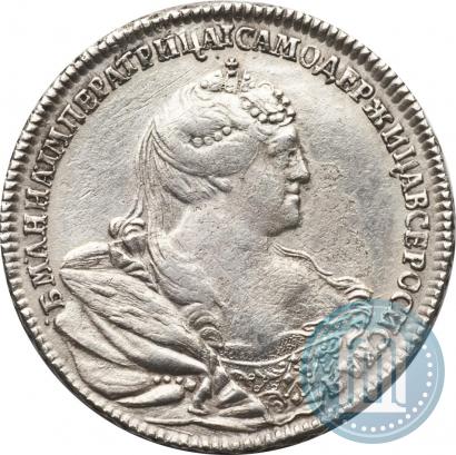 Picture Poltina 1739 year  "Moscow type"