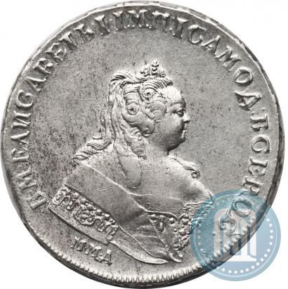 Picture 1 rouble 1743 year ММД 