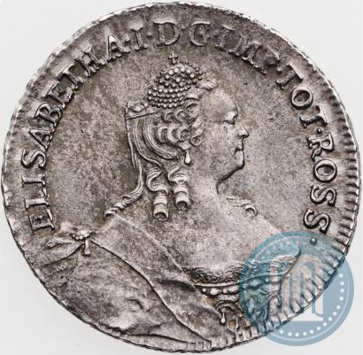 Picture 24 kopecks 1757 year  "For Livonia"