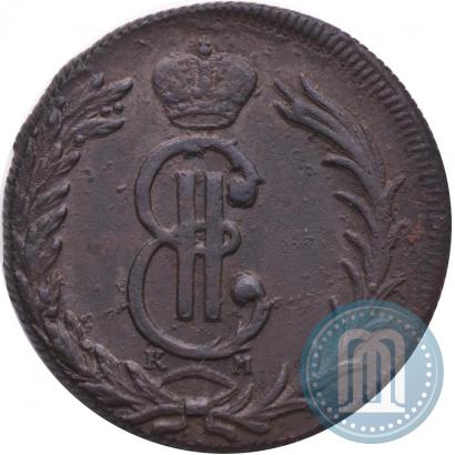 Фото 2 копейки 1768 года КМ 