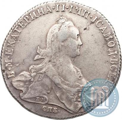 Picture 1 rouble 1773 year СПБ-ЯЧ-Т.И. 