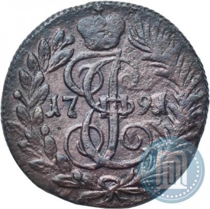 Фото Полушка 1791 года КМ 