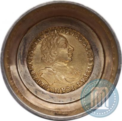 Фото 2 рубля 1722 года  