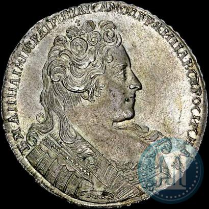 Picture 1 rouble 1731 year  