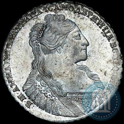 Picture 1 rouble 1735 year  