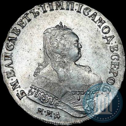 Picture 1 rouble 1748 year ММД 