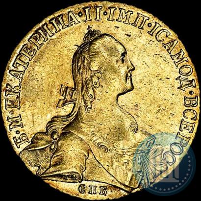 Picture 10 roubles 1766 year СПБ 