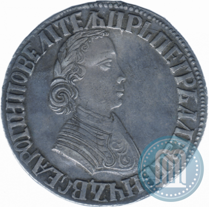Фото Полтина 1704 года МД "Портрет работы Ф. Алексеева"