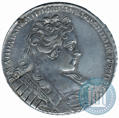 Picture 1 rouble 1731 year  