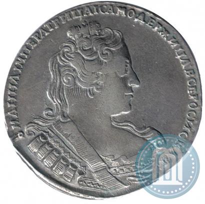 Фото 1 рубль 1733 года  