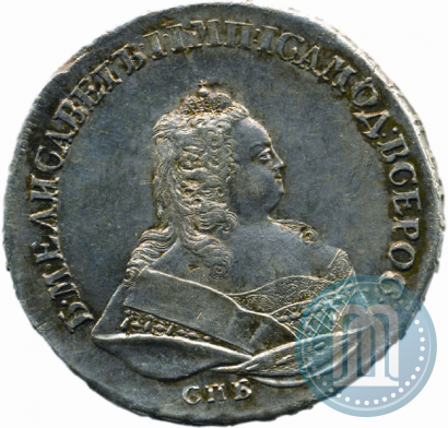 Picture 1 rouble 1742 year СПБ 