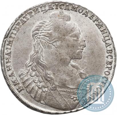 Фото 1 рубль 1735 года  