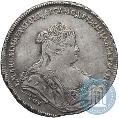 Picture 1 rouble 1739 year СПБ "Petersburg type"