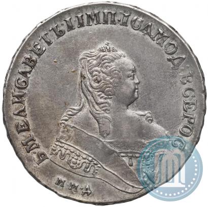 Picture 1 rouble 1748 year ММД 