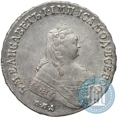 Picture 1 rouble 1754 year ММД-МБ 