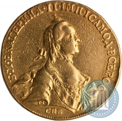 Picture 10 roubles 1762 year СПБ 