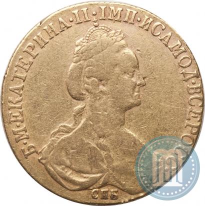Фото 10 рублей 1777 года СПБ 