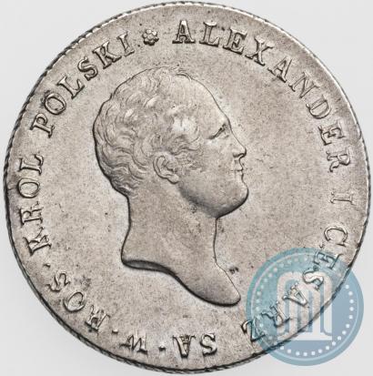 Фото 5 злотых 1817 года IB 