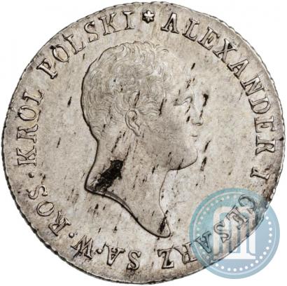 Picture 1 złoty 1819 year IB 