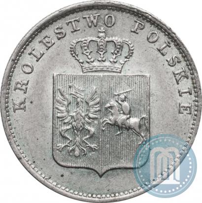 Picture 2 złote 1831 year KG "Polish uprising"