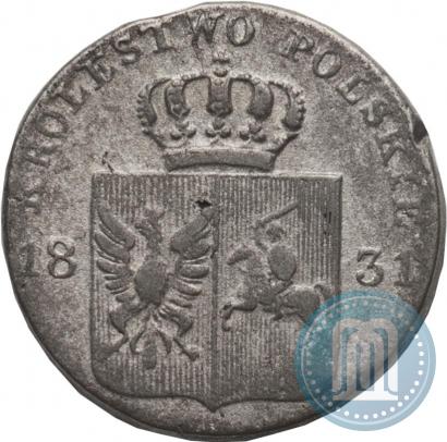 Picture 10 groszy 1831 year KG "Polish uprising"