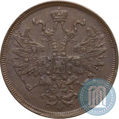 Picture 5 kopecks 1865 year ЕМ 