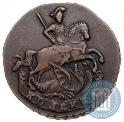 Picture 1 kopeck 1795 year ЕМ 