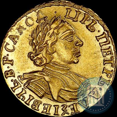 Picture 2 roubles 1718 year L 